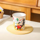 Porcelain Mug Set - 4 Pcs